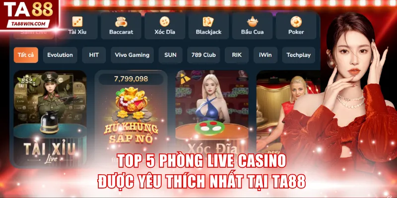 Phòng Live Casino
