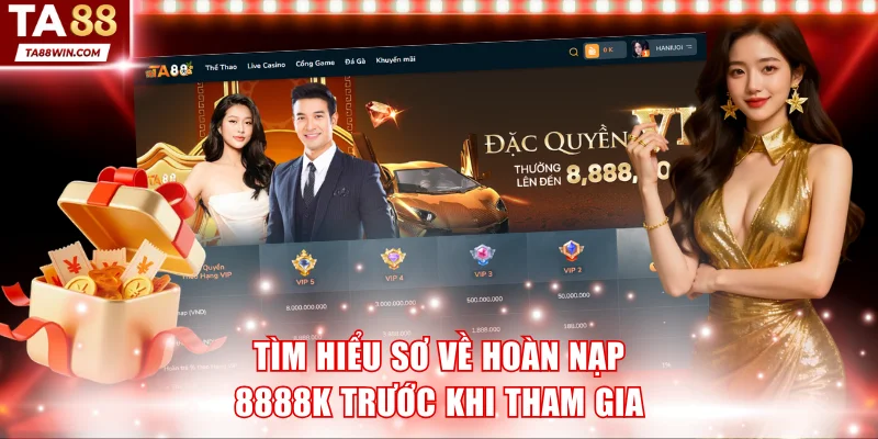 Tìm hiểu sơ lược về hoàn nạp 8888k trước khi tham gia